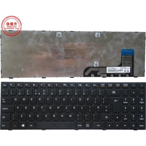 UK for LENOVO FOR ideapad 100-15 100-15IBY 100-15IBD 300-15 B50-10 B50-50 laptop keyboard PN: PK131ER1A10 9Z.NCLSN.00U NSK-BR0SN