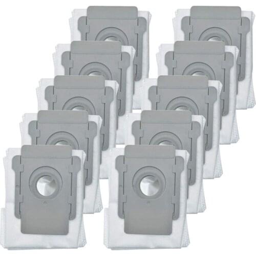 10 Packs Vacuum Bags for IRobot Roomba I7 I7+/Plus S9+ (9550) Clean Base Automatic Dirt Disposal Bags