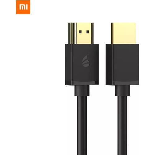 Xiaomi Hibiscus HDMI HD line black 4K image quality audio and video synchronization with screen split dual mode