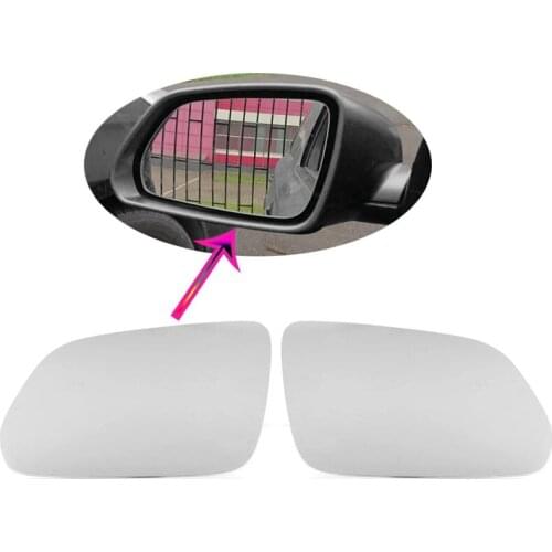 2Pcs for Skoda Octavia A5 2004-2008 Wing Door Mirror Glass Heated for Polo 9N3 MK4 2005-2009 1Z1857521F 1Z1857522F