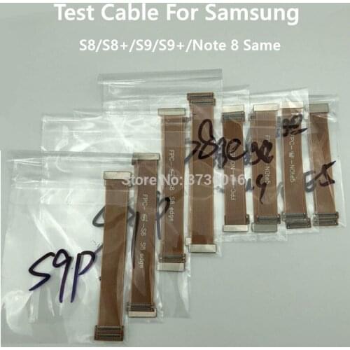 3pcs For Phone S6 edge s7 s8 S9 plus Note 8 9 G935 G950 G960 N950 N960 LCD test cable display 3D touch function testing repair
