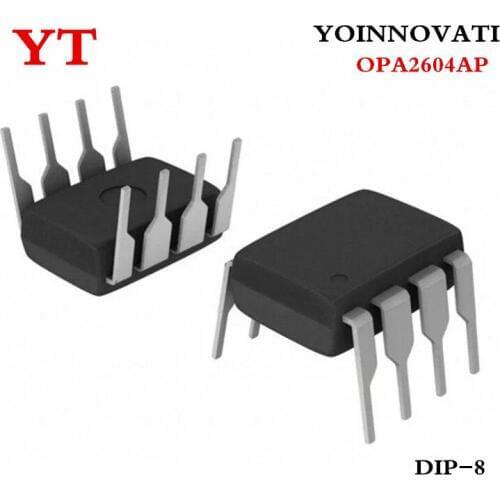 20pcs/lot OPA2604AP OPA2604 2604 DIP8 IC Best quality