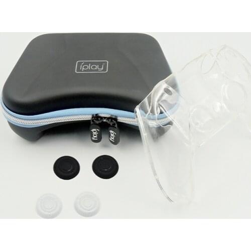 6 in 1 Carrying Case for the Thumb Hard Protective Cover for PS5 Storage Bag Protection Kit PS5 Game Controller Accessories