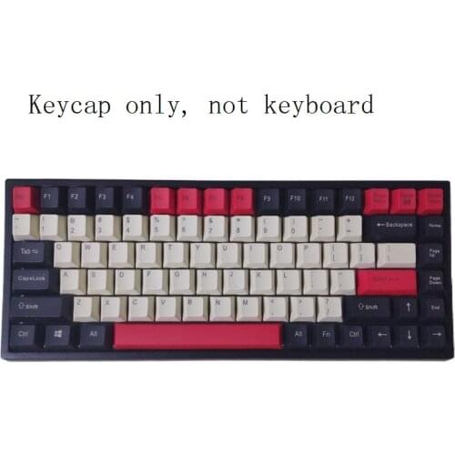 84 keycaps PBT for mechanical keyboard DIY keycool 84 side print keycap keydous