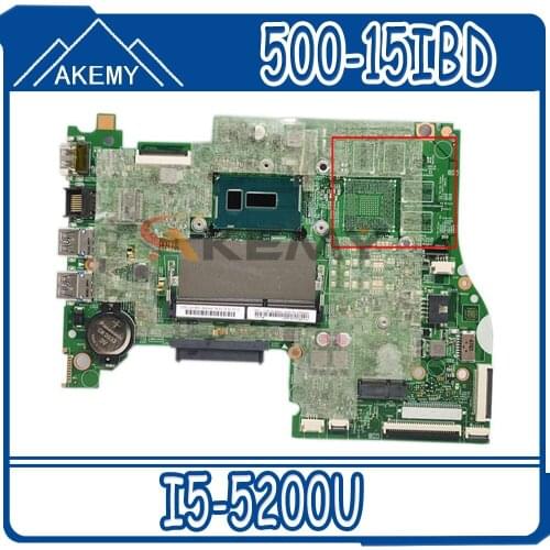 Akemy LT41 MB 14217-1M Laotop motherboard for Lenovo YOGA 500-15IBD FLEX3-1570 (15 inch) original mainboard I5-5200U GM