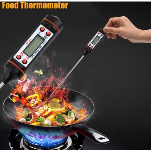 Digital Probe Meat Thermometer Steel Kitchen Cooking BBQ Fry Food Instant Read Thermometers for Oven Barbecue термометр цифровой