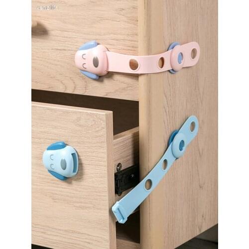 Childrens safety lock drawer lock refrigerator cabinet door baby anti pinch multi function baby protection lock