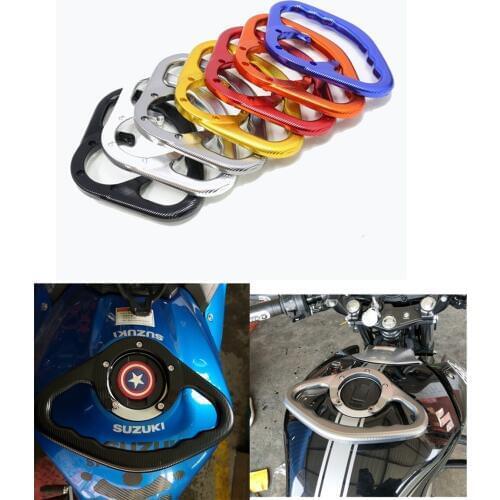 For SUZUKI SV 650 SV650A SV 1000 GW250 Inazuma HAYABUSA GSX1300R Passenger Handgrips Hand Grip Tank Grab Bar Handles Armrest Red