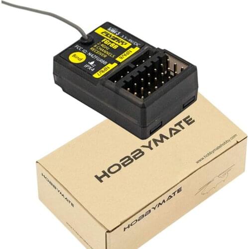 HOBBYMATE Flysky FGr8B 8 Channels Receiver AFHDS3 Flysky RC PWM/PPM/i-Bus Compatible PL18 NB4 for Rc Car/Rc Truck/Rc Boat