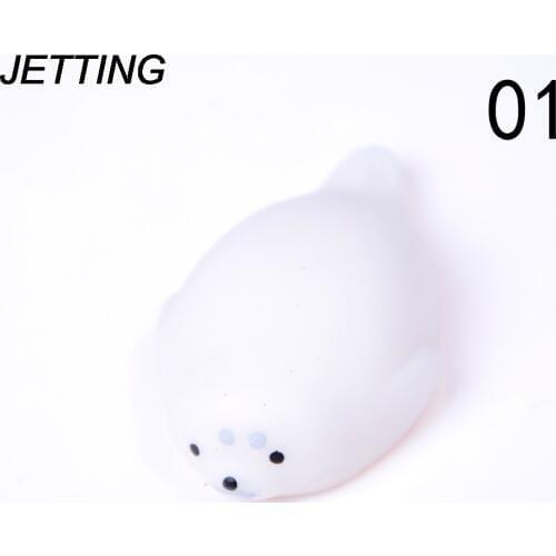 JETTING Seal Lions Mochi Cute Phone Straps Slow Rising Soft Press Doll Squeeze Kawaii Pendant Bread Cake Kids Toy