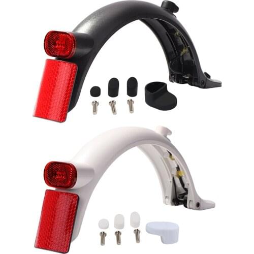 Electric Scooter Rear Fender Set Mudguard Bracket Kits Replacement Parts Accessories for Xiaomi M365 PRO 2 Para-choque traseiro