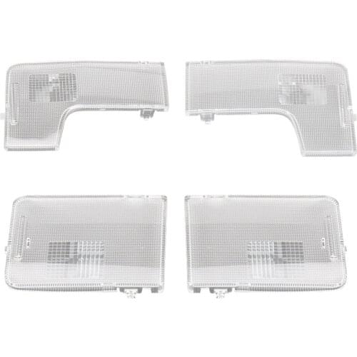 Auto Map Reading Light Cover Car Roof Dome Lamp Cap PC Durable Reliable for Toyota Camry 12-17 Reading Lamp Shade Transparent