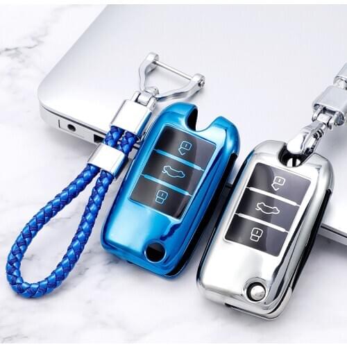 Soft TPU Car Remote Key Case Cover Fold Holder Fob For Roewe RX5 I5 MAX RX3 2017 2018 2019 2020 For MG MG6 ZS HS Car Accessories