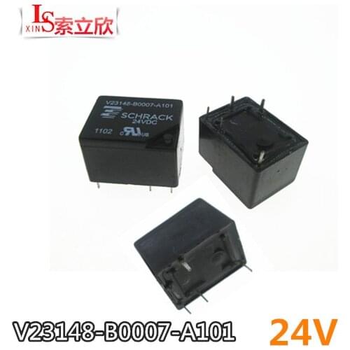 NEW relay V23148-B0007-A101 24VDC V23148 B0007 A101 24V V23148B0007A101 LZL-24H LZL24H DIP5 Magnetic protection 24V relay