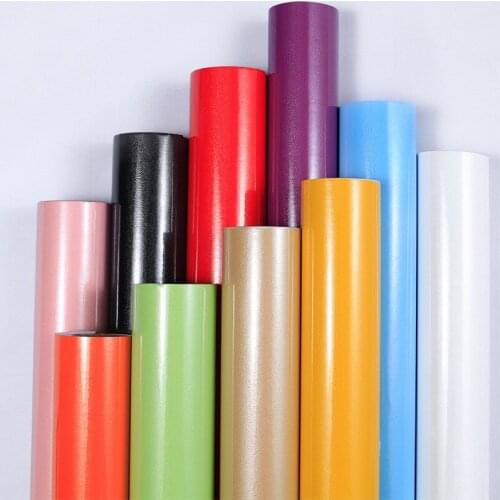 Pearlescent Paint Laser Wall Stickers Old Furniture Renovation Stickers Kitchen Cabinets Wallpaper Waterproof Self-adhesive