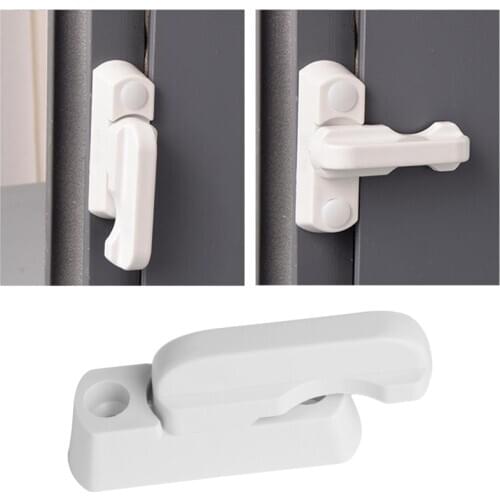 Plastic+Stainless Steel+Zinc Alloy UPVC Child Safe Security Window Door Sash Lock Safety Lever Handle Sweep Latch Dropshipping