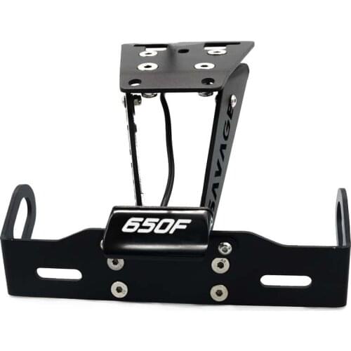 License Plate Holder frame For HONDA CBR650F CB650F 650F 2014-2018 Motorcycle Tail Tidy Fender Eliminator Registration LED Light