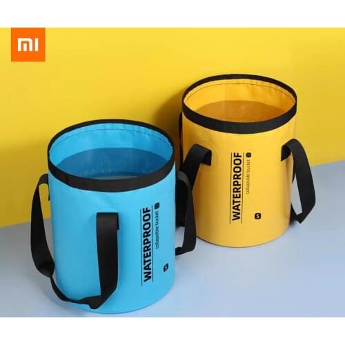 New Xiaomi Mijia Youpin Outdoor folding bucket Foldable, easy to carry multi-purpose smooth and wear-resistant easy to clean