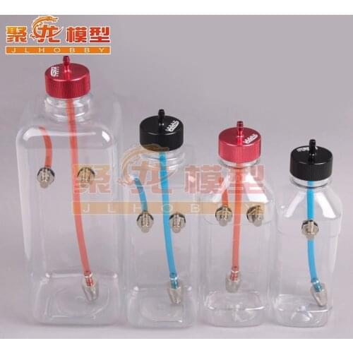 Fuel tank COMBO 260ml 360ml 500ml 1000ml 1500ml cnc cap airplane aircraft gasoline fuel tanks methanol glow tank smoking tank