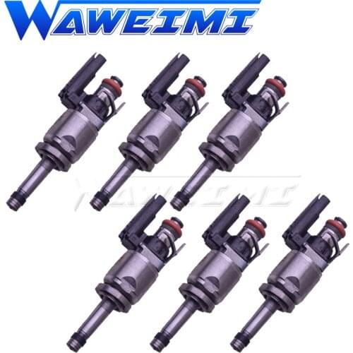 WAWEIMI 6 Pieces Petrol Fuel Nozzle Favorable Price Injection OEM 31465787 for vo-lvo S60 S80 V60 V70 XC60 2.0L fuel nozzles
