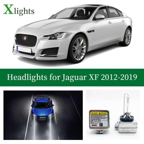 Xlights For Jaguar XF 2012 2013 2014 2015 2016 2017 2018 2019 Kit Hid Xenon Lamp Headlight Lights Bulbs Auto Low High Beam 4300K