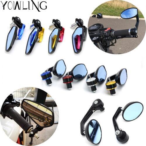 7/8"Motorcycle Handlebar end bar Mirrors Street Bikes For Benelli TNT899 TNT_R160 Tre 899K TRK 502 TNT 125 300 BN300 Accessories