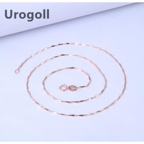 Fashion Women Sterling Silver Chain Jewelry Genuine Pure 925 Silver Chains Necklaces For Melon Shape Chain Necklace Link Chain