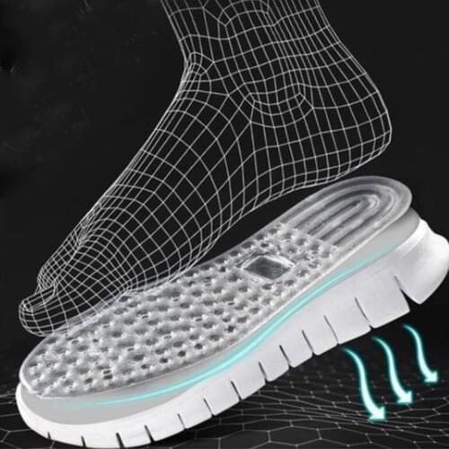 1Pair Silicone Gel Orthopedic Insole Women High Heel Shoes Flat Foot Arch Support Pads Transparent Massage Insole