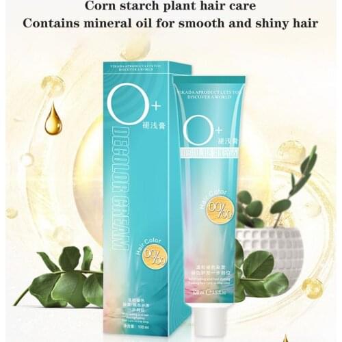 Hot!1Pcs 1000ml Quick Fading Hair Bleach Cream Non-Irritating Natural Extract Professional Milk Long Lasting Hair Bleaching