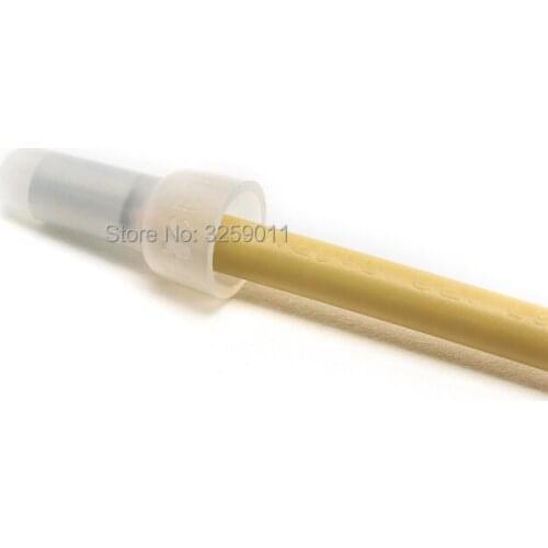 1000PCS CE5X Plastic High Quality Splice Gauge Wire Connectors Terminals block Car Audio Wiring Cap white 20-12 AWG