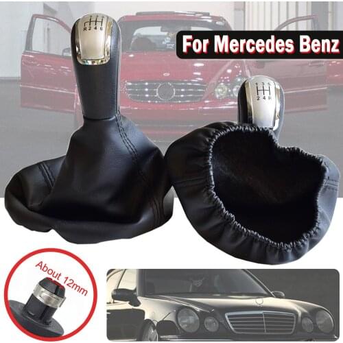 5/6 Speed Car Shift Gear Knob For Mercedes Benz C-Class W202 W208 E-Class W210 W203 S203 W168 1997-2004