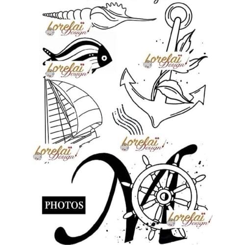 French Clear Stamp for Scrapbooking Transparent Silicone Rubber DIY Photo Album Decor 0518