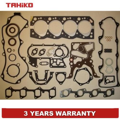 VRS Full Head Gasket Set Fit for Toyota 3L 3L-T 5L 5L-E Land Cruiser Hilux Dyna 2L 04111-54095, 04111-54080, 04111-54093