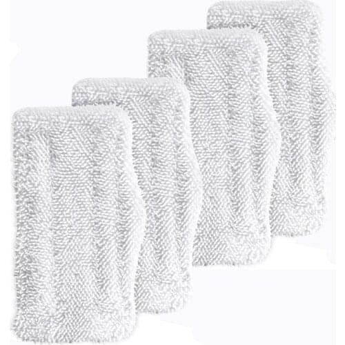 Mop Pad Is Suitable for Shark Steam Mop SK Series SK140 SK410 SK460 Replacement Flat Microfiber Cloth Steamer Pad 4 Sets