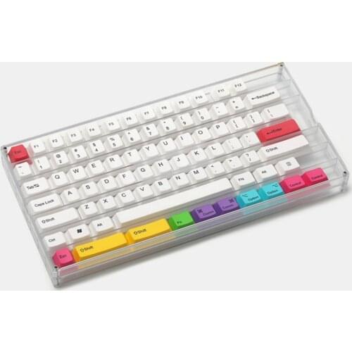 Mstone 2 Layer Box For Cherry DSA XDA Profile Keycaps Transparent Magnetic CNC Cover Key Cap Storage Case Acrylic Package Box