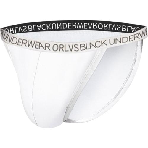 ORLVS New Men Underwear Mens Briefs Modal Sexy Gay Underpants Comfortable Slip Male Panties Quick Dry Bikini Cuecas Soft OR6102