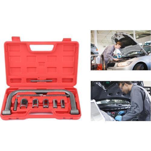 10 Pcs Valve Spring Compressor Kit Removal Installer Tool For Car Van Motorcycle Engines Car Repair Tools