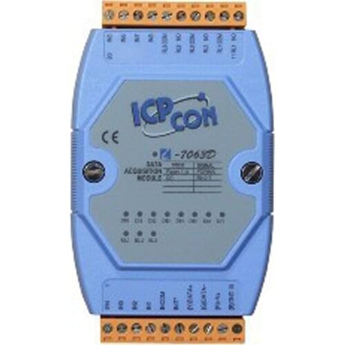 New Original Spot Photo For I-7063D 8-Channel Isolated Digital Input/3-Channel A-Type Electromagnetic Relay Output Module (LED)