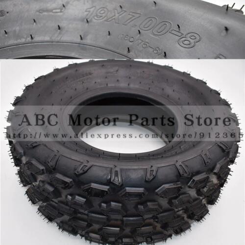 19x7.00-8 ATV 8 Inch Tire four wheel vehcile motorcycle Fit for 50cc 70cc 110cc 125cc Small ATV Front Rear Wheels Kayo Chinese