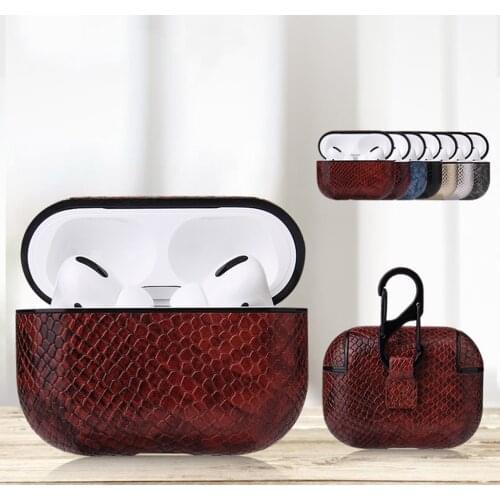 Silicone Cover Case For AirPods Pro 2019 Wireless Charging Case leather Protective Skin Cover Earphone Accessories Skin