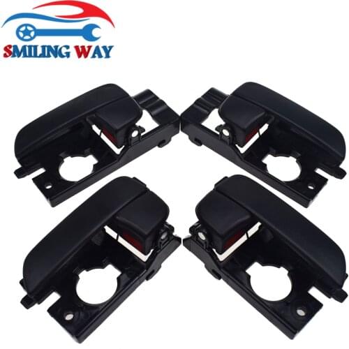 SMILING WAY# Interior Inside Door Handle For Hyundai Accent 1.6L 2006 2007 2008 2009 2010 2011 Front Rear Left Right 4 Sides