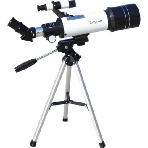 Datyson Telescope Dual-use Viewing Mirror 70mm Objective Lens Diameter Astronomical Telescope Future Star Series 70400 5T0002