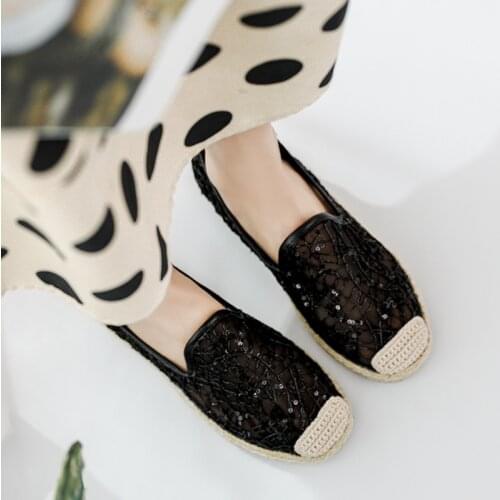 CAGILKZEL fashion ladies flat shoes leather new casual single shoes women summer breathable wild fashion ins small fragrance