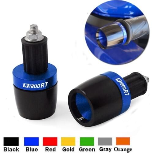 Motorcycle 7/8"22MM Universal Handle Bar Grips Ends Counterweight Cap Plug Slider Handle Grip For BMW R1200RT R 1200 RT R 1200RT