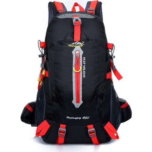 40L Waterproof Backpack Hiking Bag Cycling Climbing Rucksack Laptop Backpack Travel Outdoor Bag Men Women Sports Bag