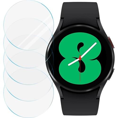 Tempered Glass for Samsung Galaxy Watch 4 40mm 44mm Screen Protector Anti-Scratch for Galaxy Watch 4 Smartwatch (1/2/3/4/5)PCS