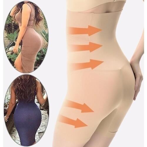 Women Seamless Plus Size Hip Lift Shapewear Belly Control Waist Slimming Trainer Body Shaper Panties Waist Trainer