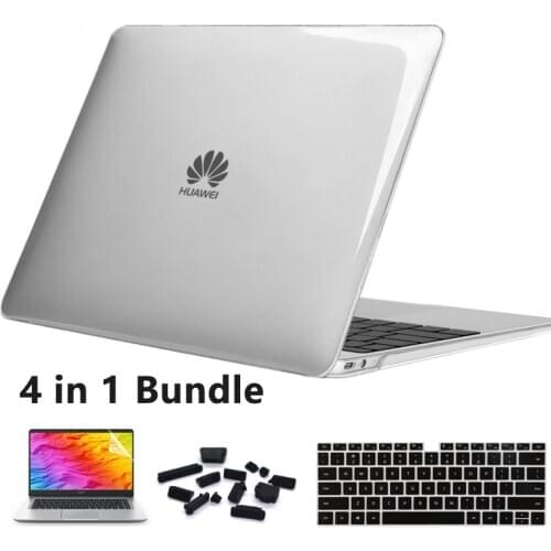 4 in 1 Hard Laptop case for Huawei Matebook D14 D15 13 14 X Pro 16.1Case Protect Cover Screen Protector keyboard cover case