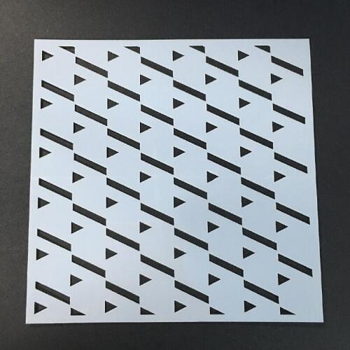 13*13 Creative pvc Layering Stencils for DIY Scrapbooking/photo album Decorative Embossing DIY Paper Cards Crafts