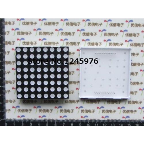 5MM 8*8 red dot matrix / wire matrix 60*60MM 20PIN